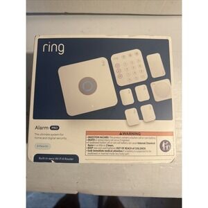 Ring Alarm Pro Home Security Kit Wi-Fi 6 router built-in - 8 pc  +EERO extender